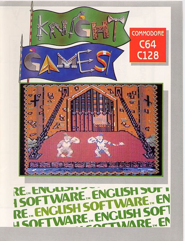 Knight Games box art for Commodore 64